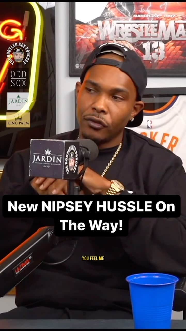 Hit Boyのインスタグラム：「@jstone_allmoneyin New Album “Definition of Success will feature Nipsey Hussle on a song produced by @hitboy / Full J. Stone Interview OUT NOW on YouTube / #BootlegKev #JStone #NipseyHussle #HitBoy #TMC」