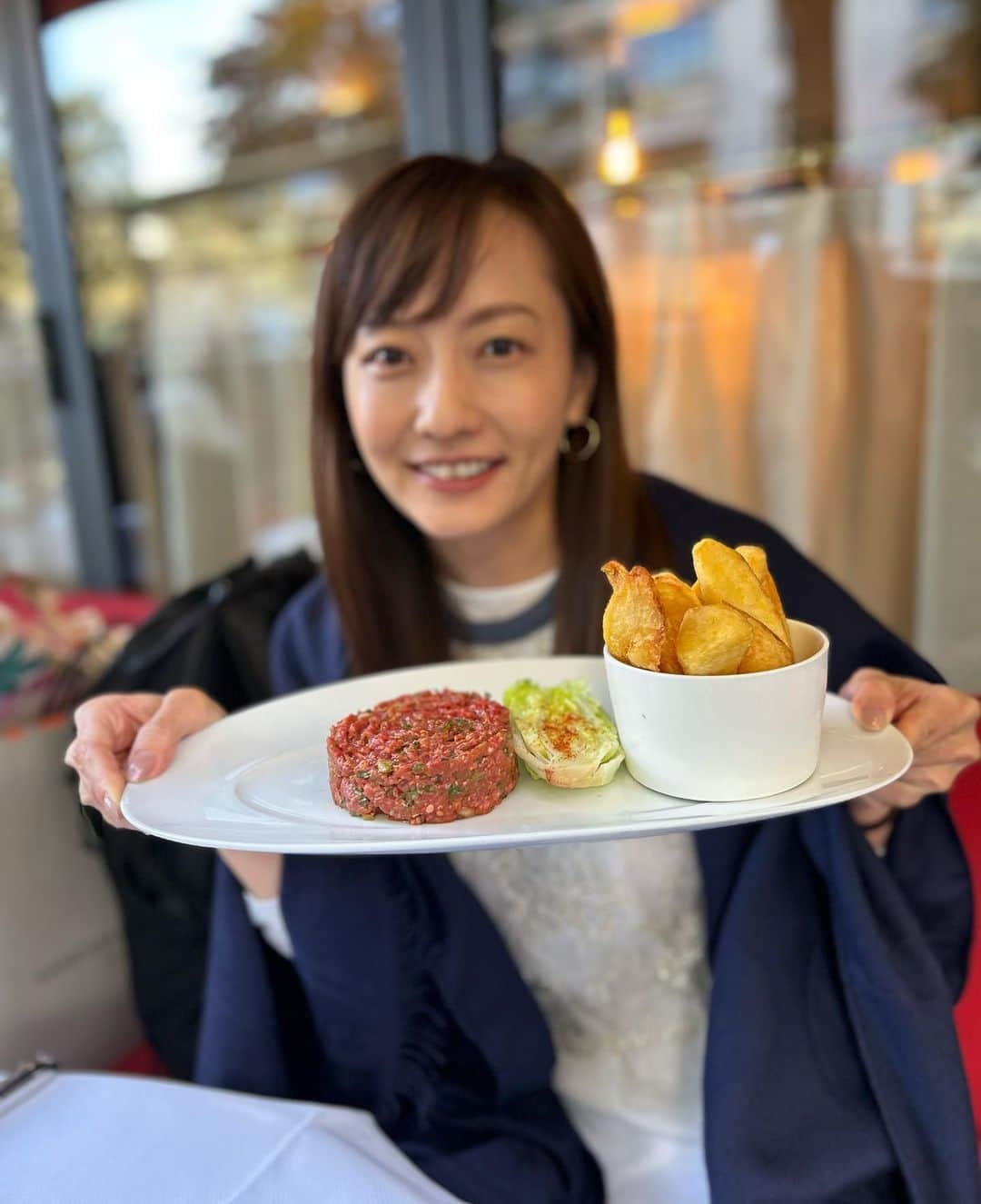 島本真衣さんのインスタグラム写真 - (島本真衣Instagram)「パリ旅行🇫🇷 やっパリ沢山食べました😋  今朝は冷えますねぇ。 暖かくして過ごしましょう♡  #パリ #paris #食事 #美味」11月15日 10時42分 - mai_shimamoto_ex