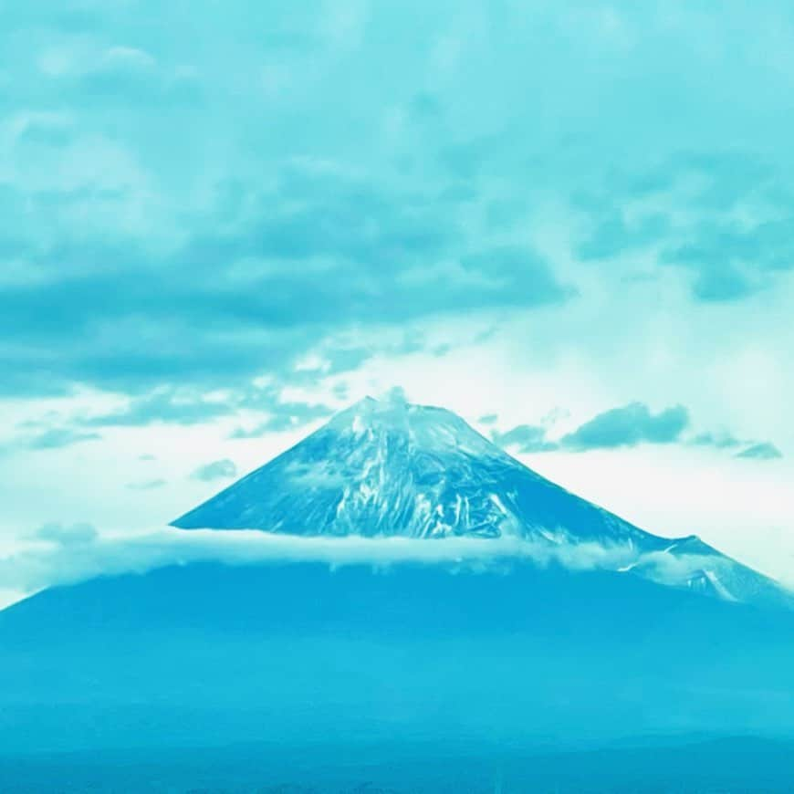 松尾貴史のインスタグラム：「本日の富士様。  #mtfuji #富士山」