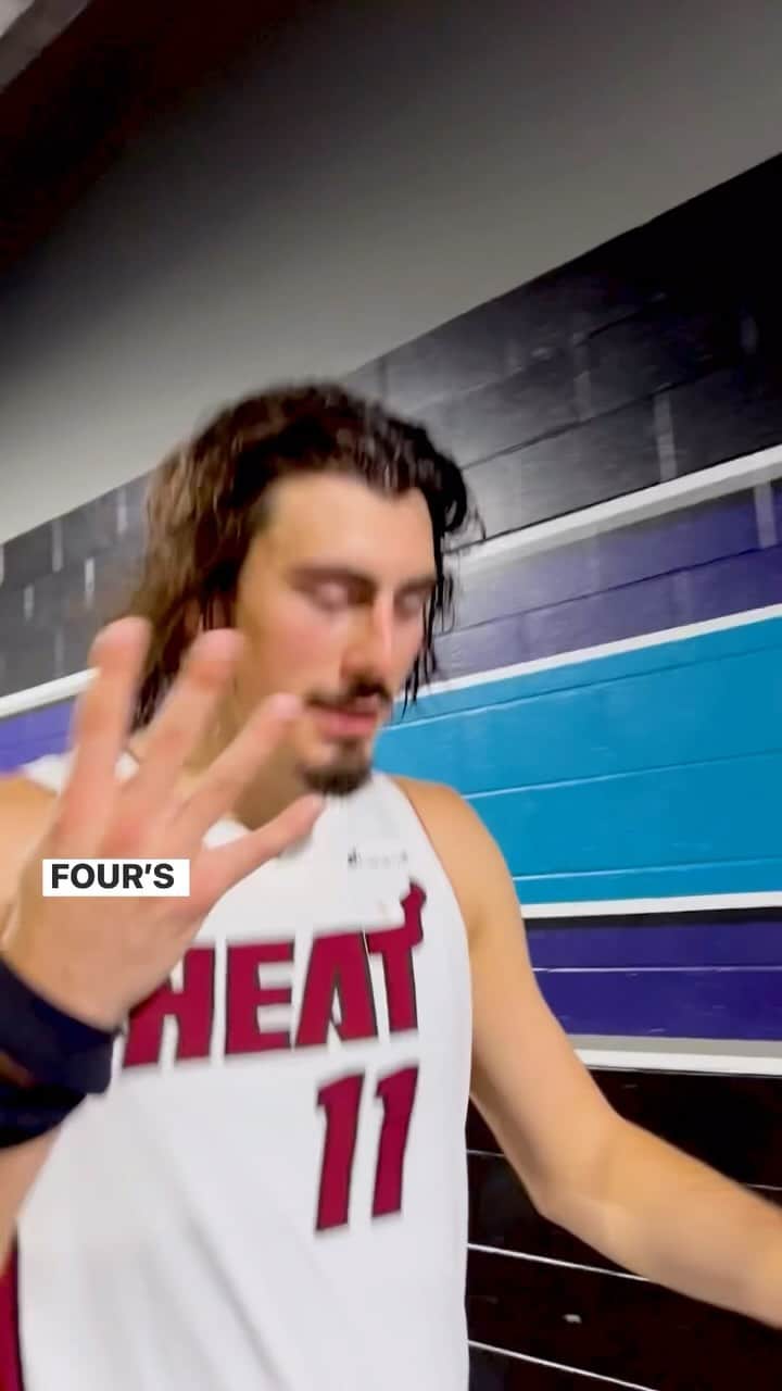Miami HEATのインスタグラム：「FOUR WINS, FOURS UP 🗣️」