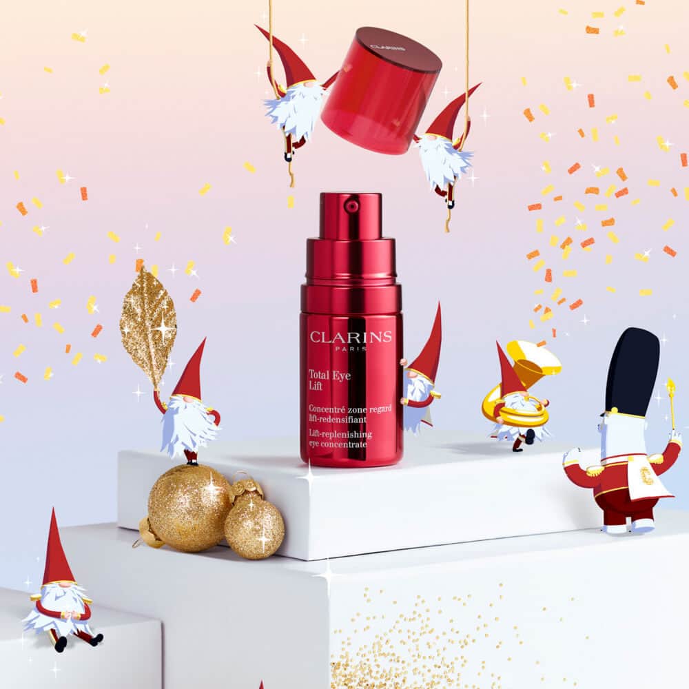 clarinsjpのインスタグラム：「「トータル アイ インテンス」は、スイートアカシアワックス*配合のクリームが肌にスピーディになじんで皮膜を形成し、ハリ感を演出。 ハルンガナエキス**がうるおいで肌を満たし、キュッと肌を引き締め、放たれる視線も魅力的な整った目もと印象を手に入れて。  *スイートアカシア花ロウ（保護成分） **ハルンガナマダガスカリエンシスエキス（保湿成分・オーガニック栽培植物）  #clarins #クラランス #トータルアイインテンス #アイケア # 目もと美容液 #ハリ」