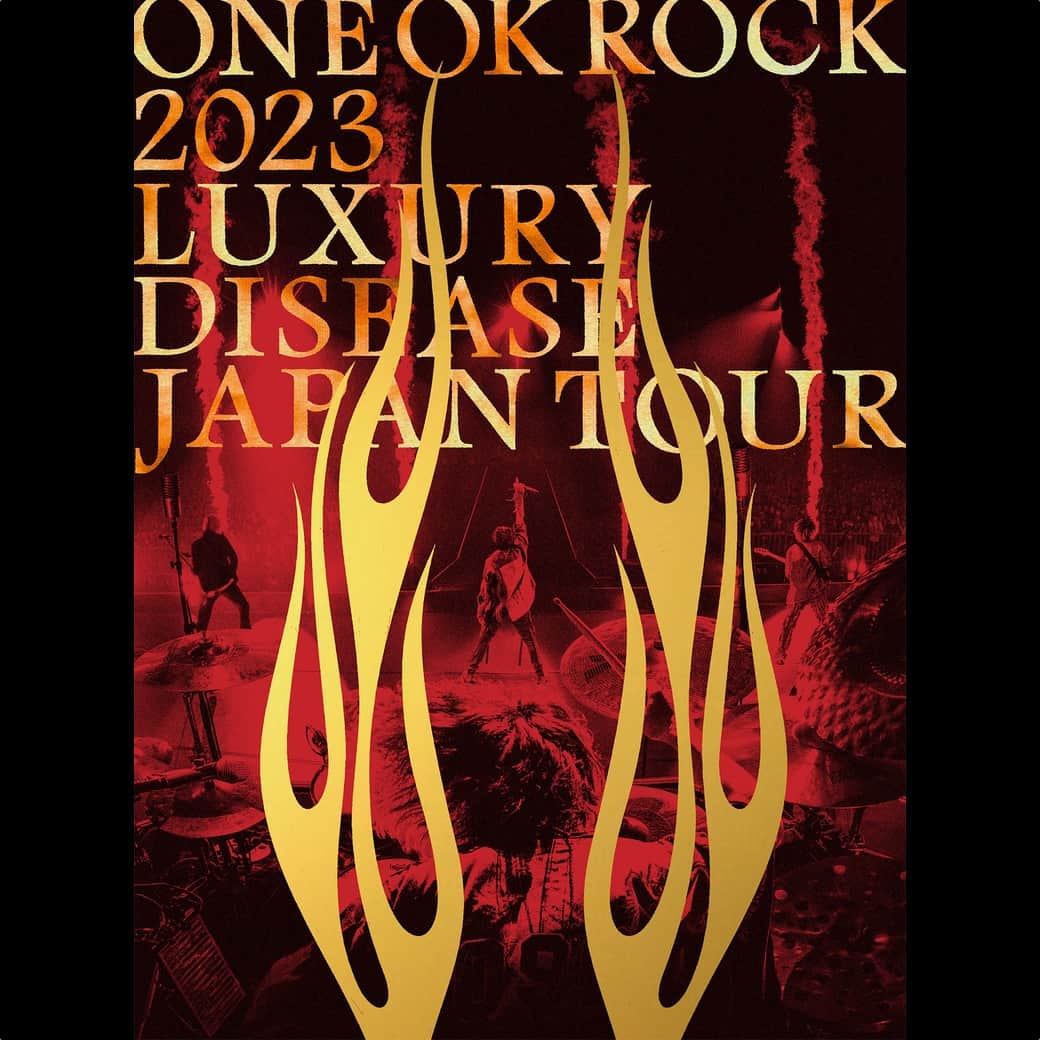 ONE OK ROCKのインスタグラム：「今年開催した全国6大ドームツアー "ONE OK ROCK 2023 LUXURY DISEASE JAPAN TOUR" の映像作品がDVD&Blu-rayで本日発売！  購入はこちら：https://oor.lnk.to/LD_DVDBD  #ONEOKROCK #LUXURYDISEASE」