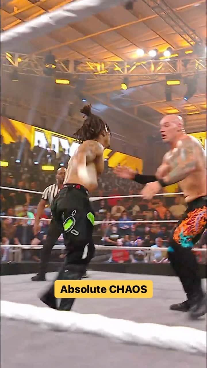 WWEのインスタグラム：「@baroncorbinwwe gets the W! 💪 #WWENXT」
