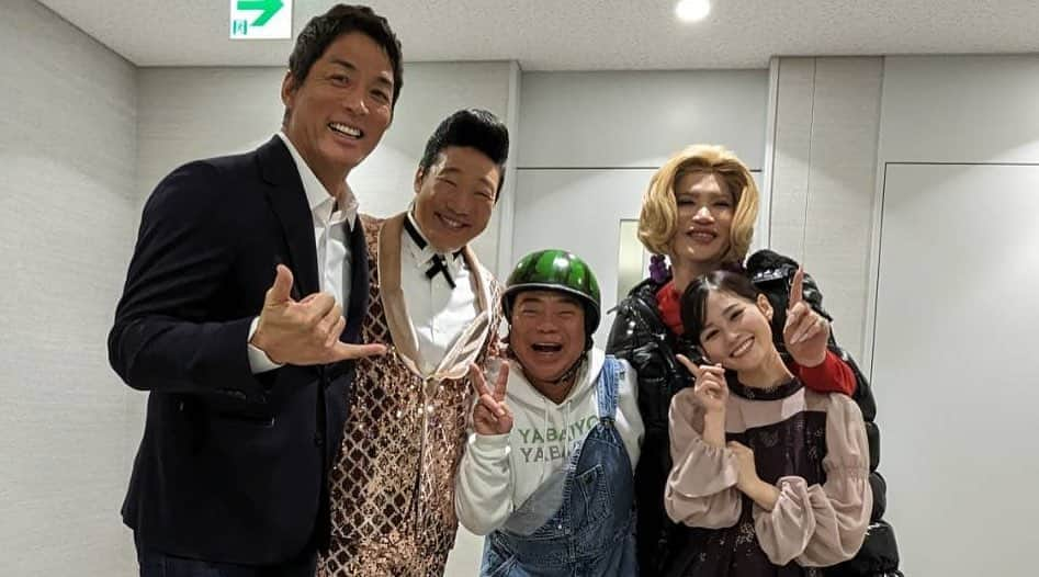 みやぞんさんのインスタグラム写真 - (みやぞんInstagram)「#テレ東60祭ミュージックフェスティバル 楽しかった😆✨ ありがとうございました😊 最後最高でした😂  #出川さん #一茂さん #IKKOさん #井森美幸さん #藤森さん #中原アナ  #田中アナ　 #中根アナ #みやぞん」11月15日 22時54分 - anzenmiyazon