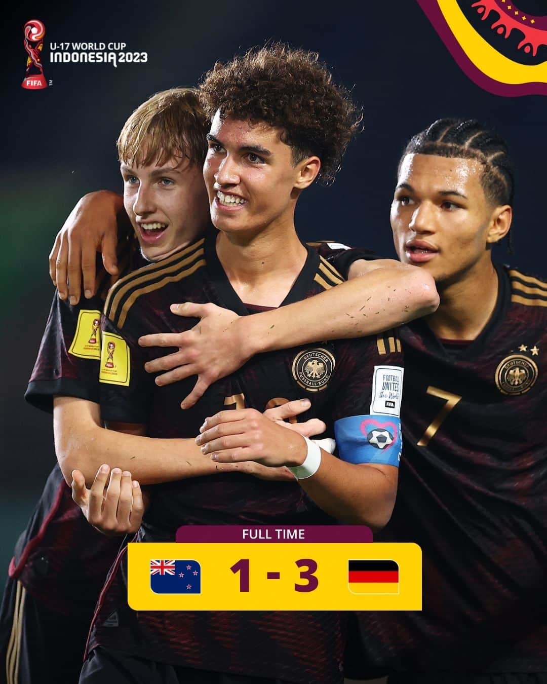 FIFAワールドカップさんのインスタグラム写真 - (FIFAワールドカップInstagram)「🇩🇪🇫🇷 Germany & France pick up their second wins of the #U17WC!」11月15日 23時11分 - fifaworldcup