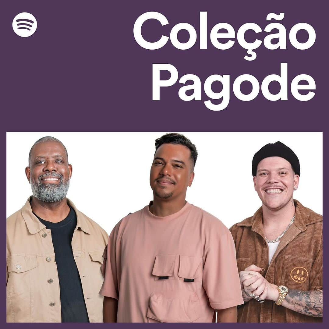 Sorriso Marotoのインスタグラム：「Que delícia, turma! 🙌🏽 Somos capa das playlists Coleção Pagode com @pericles e @ferrugem e da Dominguêra com a @gloriagroove.   Vocês já sabem o que fazer, né? 🎶  Aproveita o feriadinho no meio da semana, abre uma gelada e dá o play agora lá no @spotifybrasil! 😎🍺」