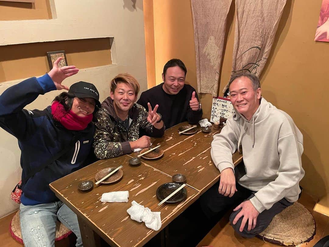 黒山健一のインスタグラム：「Old trial friend 👍  Best friend ❗️」