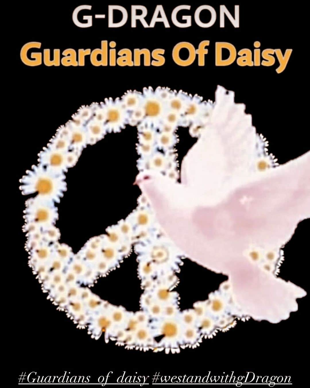 PEACEMINUSONEさんのインスタグラム写真 - (PEACEMINUSONEInstagram)「@xxxibgdrgn #Guardians_of_daisy #westandwithgDragon」11月15日 15時40分 - peaceminusonedotcom