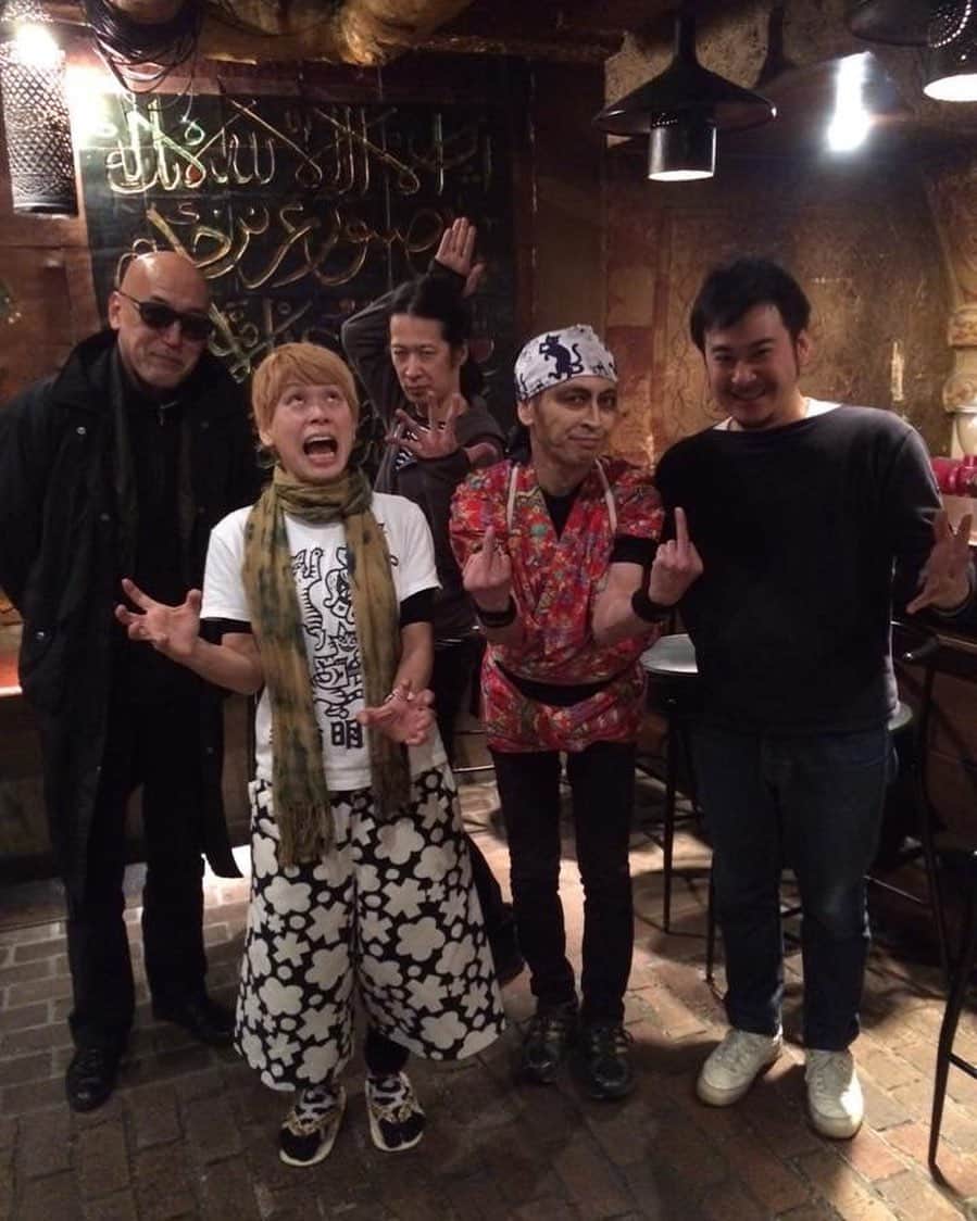 のインスタグラム：「ミチロウさん、本日は お誕生日✨🎂✨おめでとうございますございます！ いろんな場所で、ミチロウさんから頂いたご縁のつづきを、 いつもありがとうございます🙇‍♂️ そちらでどうぞお元気でいらしてください。」