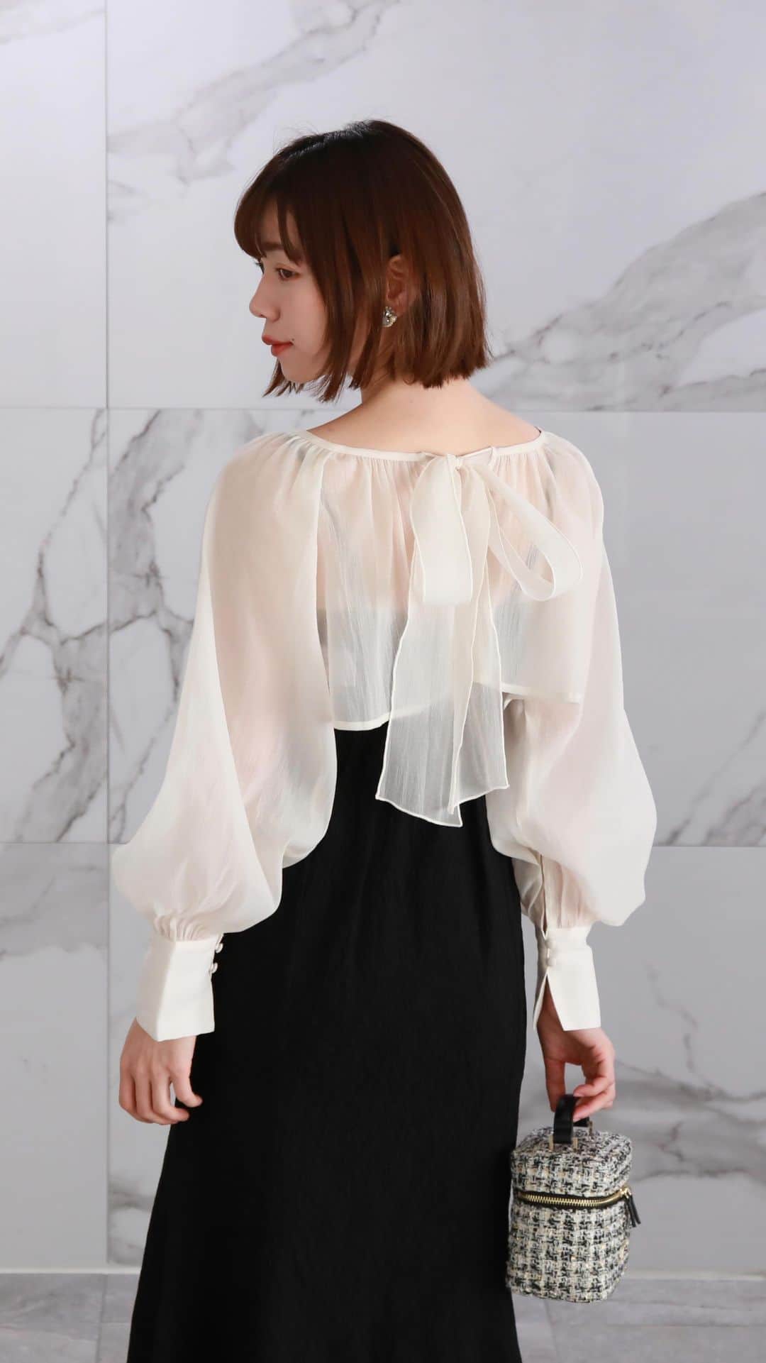 archives_officialのインスタグラム：「sakika 157cm/chika 157cm」