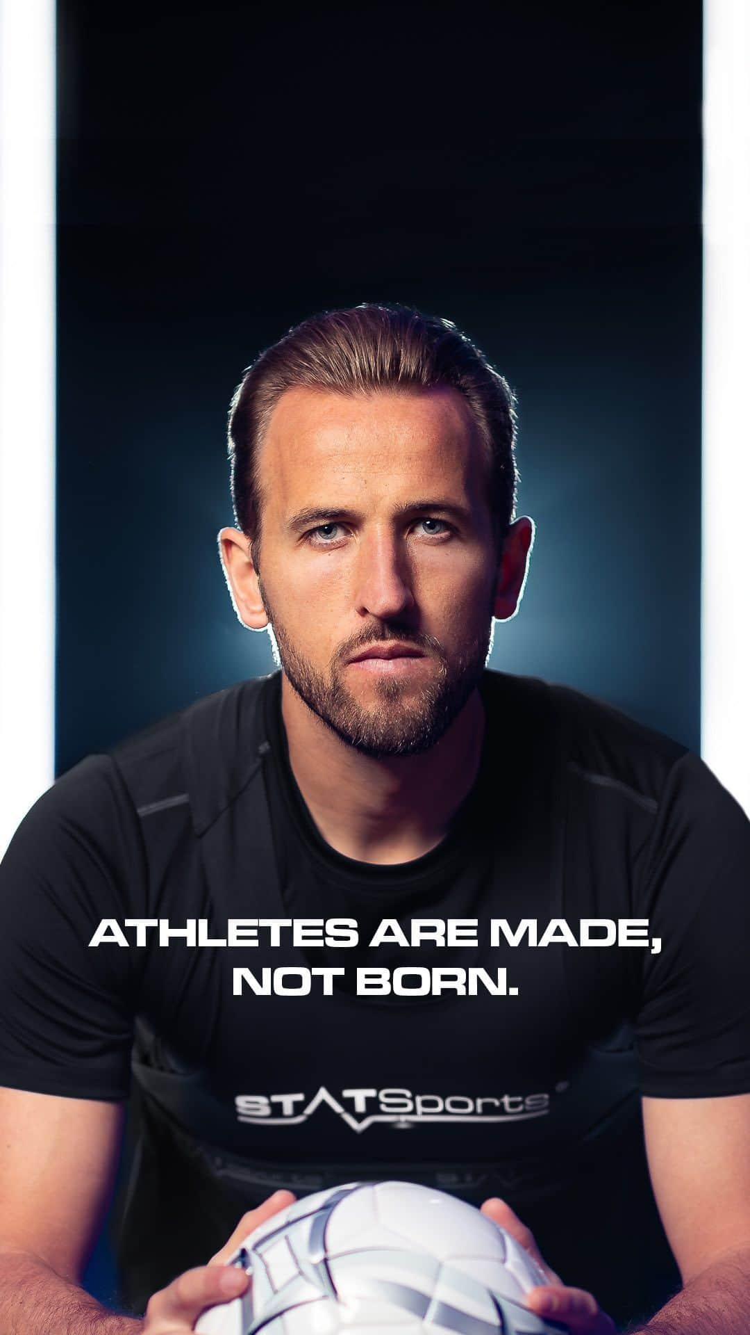 ハリー・ケインのインスタグラム：「Athletes are MADE, not born 📈」