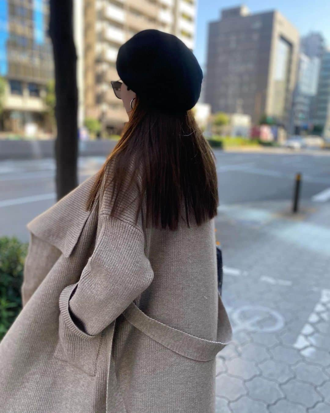 Akaneさんのインスタグラム写真 - (AkaneInstagram)「ウールニットガウンのベージュ🤎 @madder_vintage」11月15日 17時32分 - 117akane