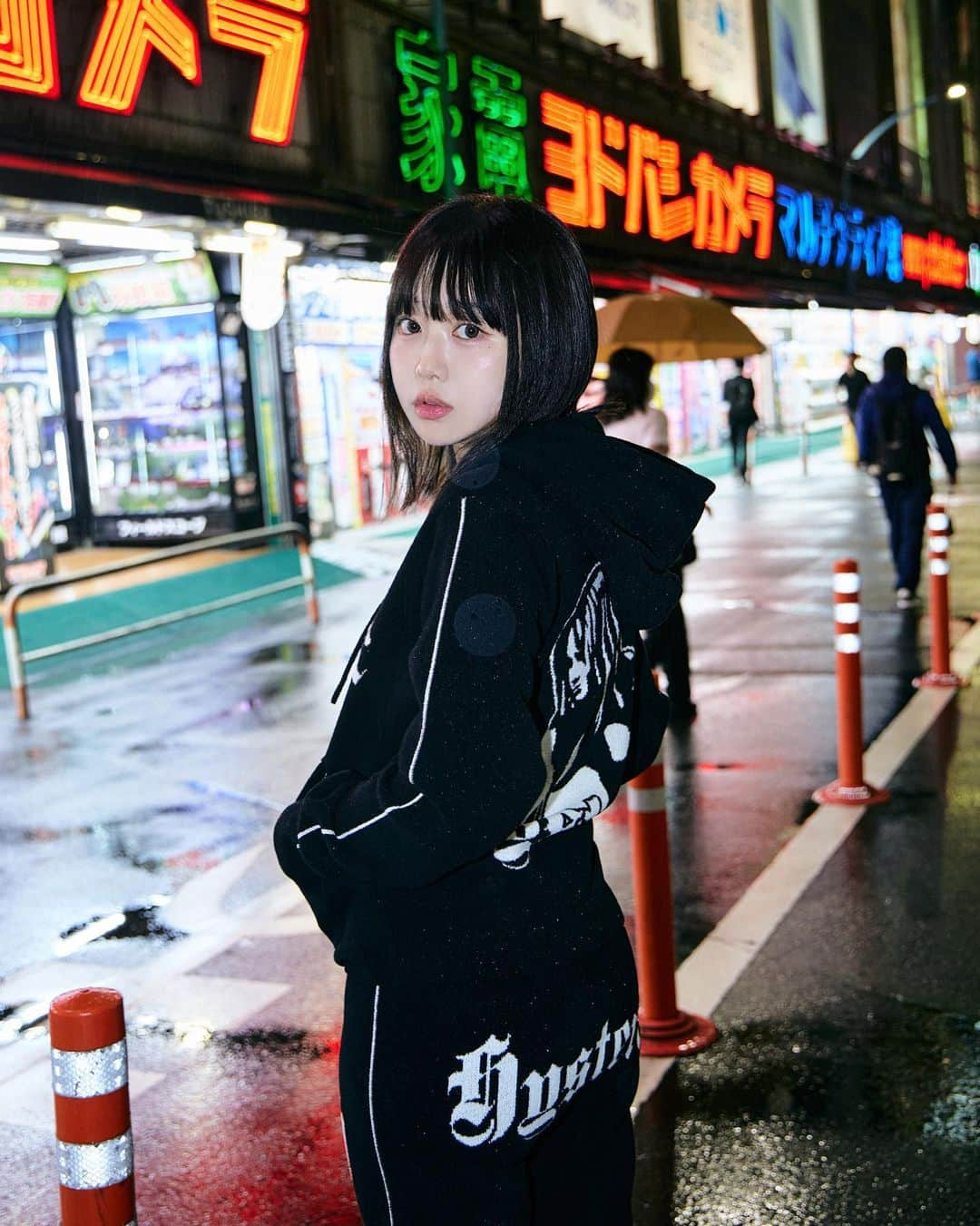 Droptokyoさんのインスタグラム写真 - (DroptokyoInstagram)「ちせ／モデル  パーカ、パンツ、チョーカー／全て#hystericglamour (#ヒステリックグラマー)  #droptokyo #streetsnap #fashion #ストリートスナップ #ニット #Knit #pr」11月15日 18時01分 - drop_tokyo