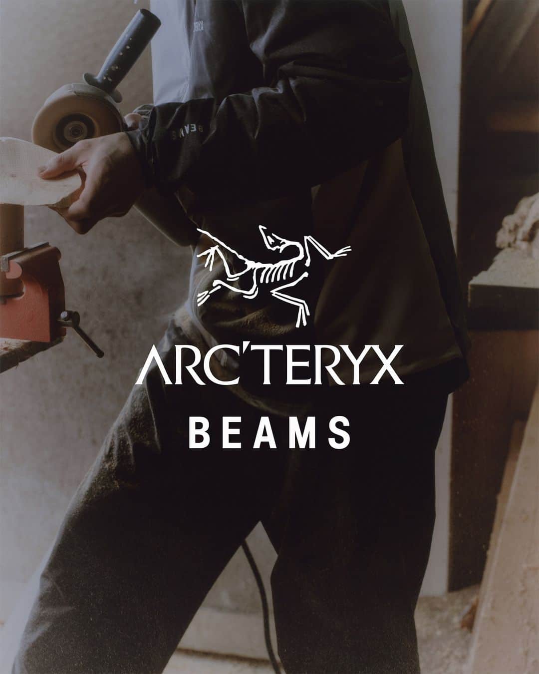 ビームスのインスタグラム：「… ARC’TERYX × BEAMS  Coming soon…  @arcteryx @beams_mens_casual @beams_boy_official #arcteryx #beams  #beamsboy #ビームス」