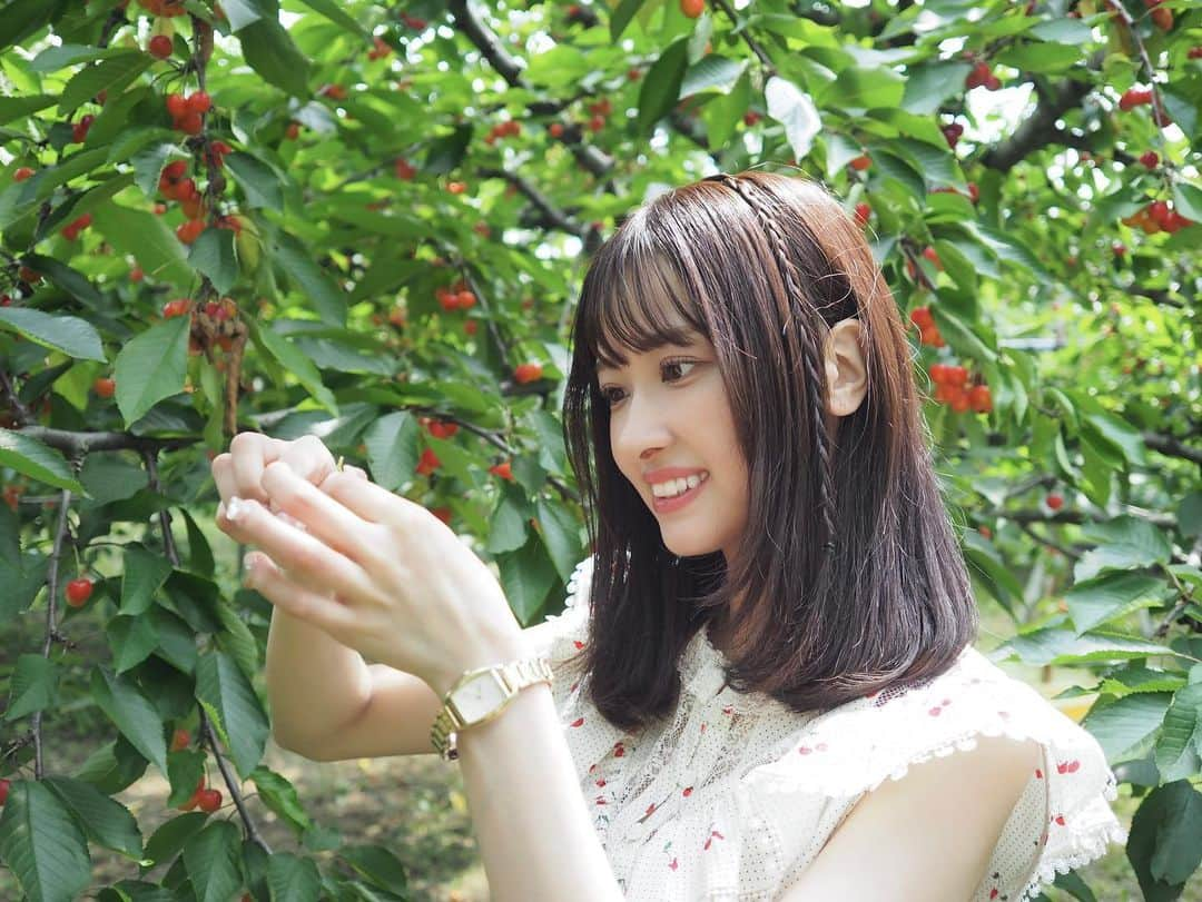 庄司なぎささんのインスタグラム写真 - (庄司なぎさInstagram)「さくらんぼコーデ🍒 ずっとクローゼットに眠ってたお気に入りのお洋服やっと着れてよかった🫧」11月15日 18時06分 - nagyuuu_official