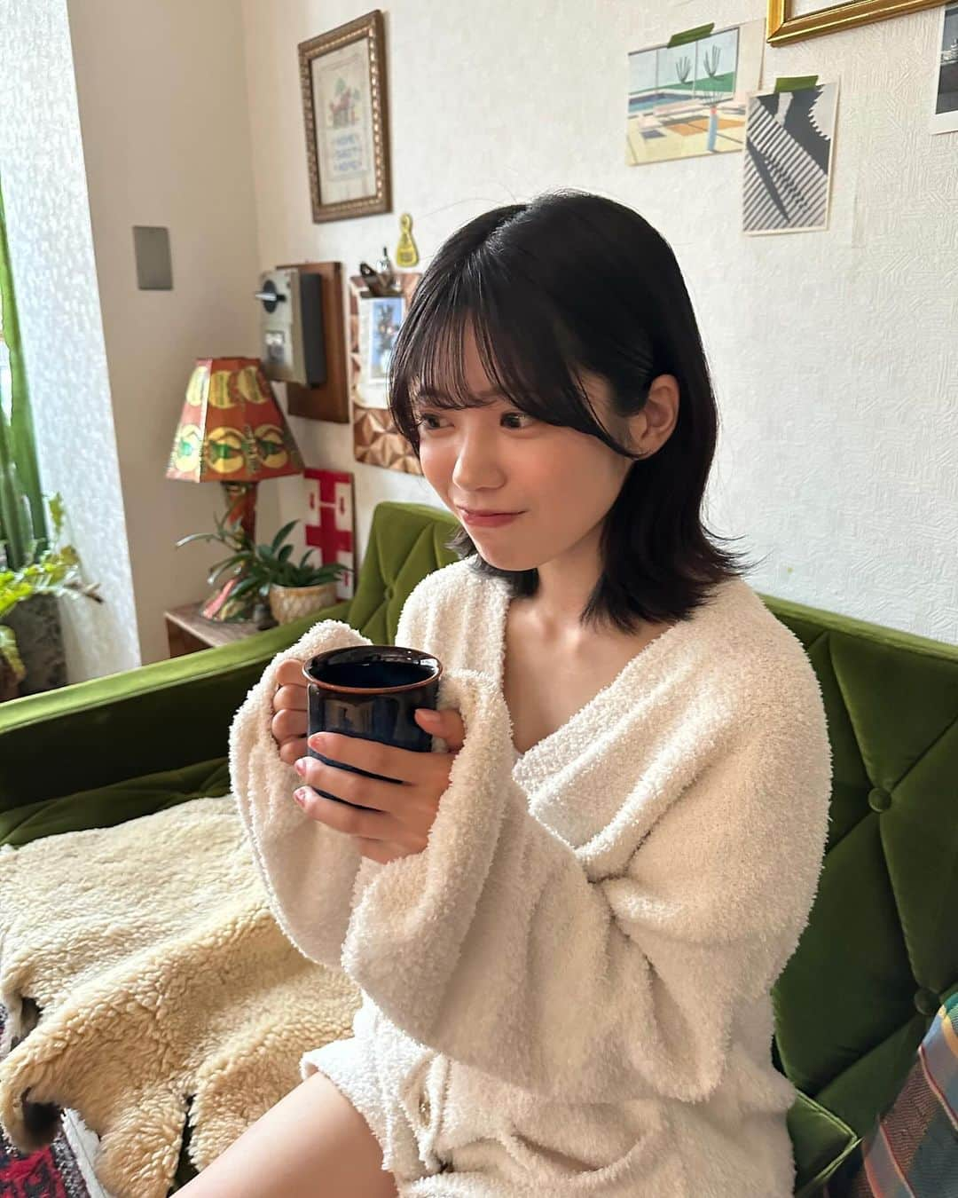 磯村美羽のインスタグラム：「⁡すっごく楽しい撮影でした🐑🫧 ⁡ ⁡現場の皆さんが本当に暖かくて、幸せすぎるお誕生日当日を迎えられました！  早くみんなに見てほしい🥺言いたい🥹 解禁お楽しみに♡」