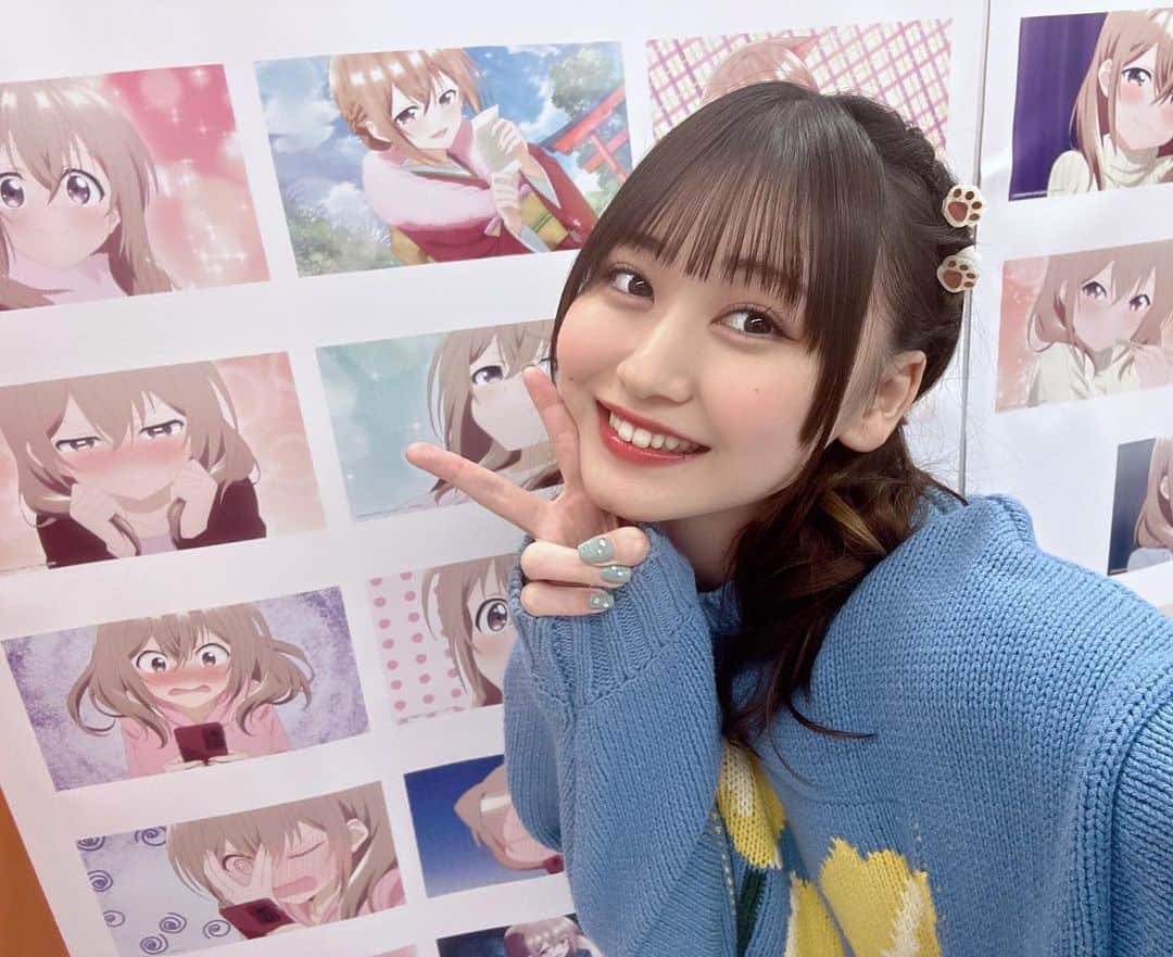 立花日菜のインスタグラム：「🐈🐾 ⠀ ⠀ おわたしかいの日〜〜〜💨💨💨 みんなにこにこでよかった〜〜〜 詩織里さんに囲まれて写真撮れて幸せだった💫 メイクさんがつけてくれてた 肉球ヘアピン可愛すぎるね⁉️」