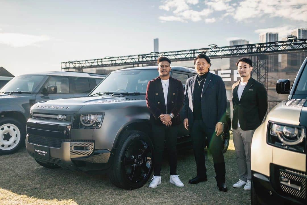 稲垣啓太さんのインスタグラム写真 - (稲垣啓太Instagram)「DEFENDER EXPERIENCE TOKYO 2023  力強いV8仕様のDefender も堪らんな。  #defender #landrover  #ambassador @landroverjpn」11月15日 18時35分 - gaki.keita