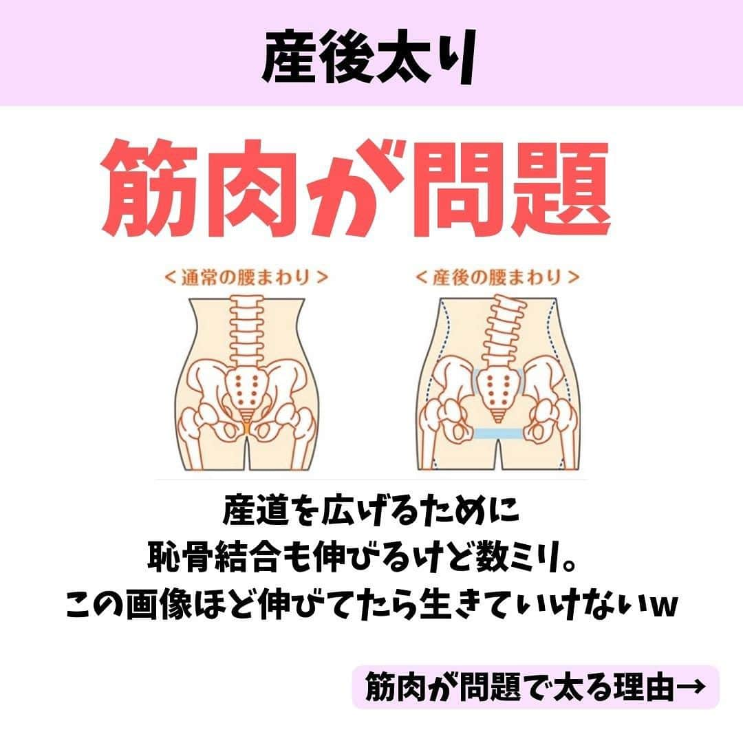 lasantecuoreさんのインスタグラム写真 - (lasantecuoreInstagram)「産後整体師がぶっちゃける↓👈タップ  骨盤の広がりが原因と思ってる人 ほんとに多いです！！  もちろん、恥骨離開してる人は 骨盤は広がってます。 それでも1cm前後です。  お尻がおっきくなって 骨盤が広がってるように感じるのも 筋力不足だからです。  妊娠中に足裏のアーチ変形や股関節の可動域制限 呼吸する筋肉の柔軟性低下など 様々なことが起こってしまっているので それらをどうなってるか把握して 施術とトレーニングが大事‼︎  *̣̩⋆………………………………………………  めっちゃタメになった！と思ったら ♡いいねや ⋆⸜ ⸝⋆コメントで 教えてくれたら嬉しいなっᵕ̈*  ▶▷▶ @tsuda_saori  ケアしていこうね𖠋‼︎  …………………………………………………⸝⋆⸝⋆  ちなみに 私は産後ケアをして 膣の締まりもよくなりました🫣🧡 (締まり良くするのも方法がある𓆫‼︎)  *̣̩⋆………………………………………………  \ @tsuda_saori / の 投稿を最後まで見てくれてとても嬉しいです🧡‼︎  産後のママに正しいケアを伝えたい‼︎  ママの笑顔をたくさん増やして もっと楽しく育児をしてほしい‼︎   そんな想いで発信しています😊🫶  ストーリーズでは日常や姿勢のことも 伝えてるので イライラせずに育児したい‼︎ シュッとして軽々動ける身体になりたい‼︎ 同じママ〜🙌  と言う方はぜひお友達になってください⭐️  …………………………………………………⸝⋆⸝⋆  【整体ラサンテクオーレ/産後専門整体•ボディメイク】 🙆‍♀️柔道整復師歴13年 📍高槻市駅から徒歩3分 🍼子連れOK‼︎完全個室空間 👗ストレスフリーで楽しく効率的に痩せたい人向き  【オンライン姿勢診断】 今の自分を知りたい‼︎という方はDM送ってね✈︎  #産後骨盤ダイエット #産後骨盤矯正ダイエット #産後太りダイエット #産後デブ #産後ダイエット頑張ろう #ママの笑顔は子どもの笑顔 #ママの笑顔がいちばん #高槻産後 #高槻ママ」11月15日 18時58分 - tsuda_saori