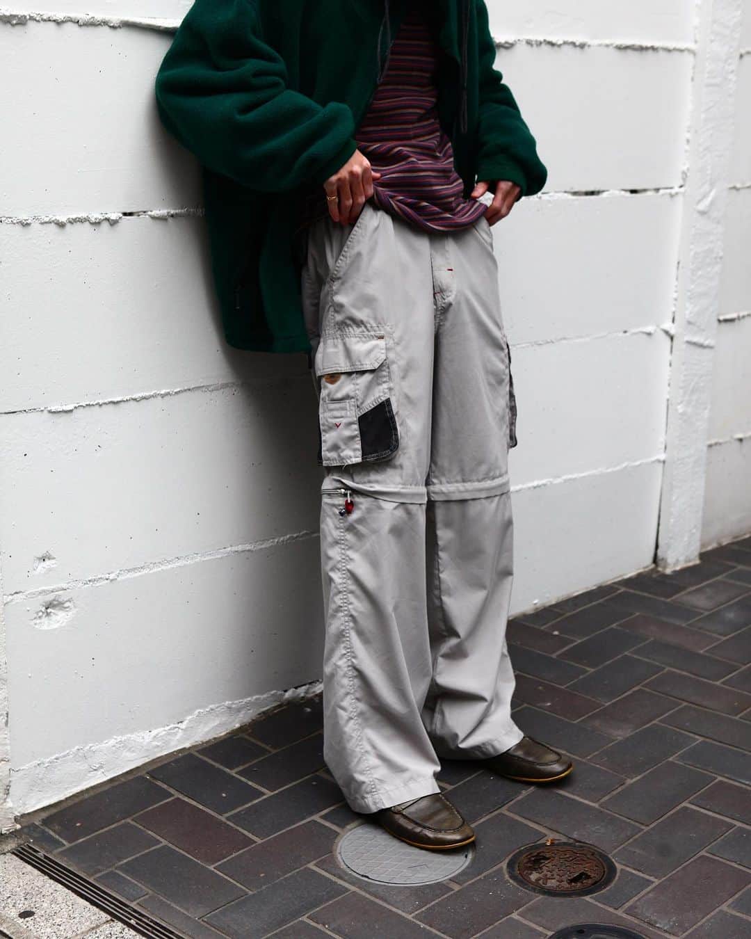 vostokのインスタグラム：「Pants：OTB 2WAY Multi Pocket Cargo Pants  model：176cm  細かい詳細は https://vostok.base.shop に掲載  #古着#vostok#forsale#vintage#vintagefashion#vintagestyle#usedclothing」