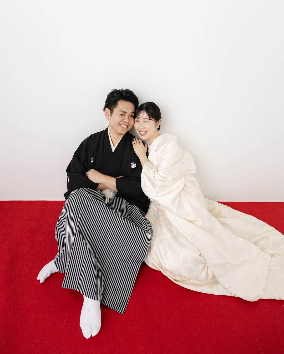yuudaiのインスタグラム：「和装スタジオフォト👘 @nouvelle_photowedding  わいわい楽しく撮影👍✨  hair/ @kaede_maisonderirebride  make up / @maho_maisonderirebride」
