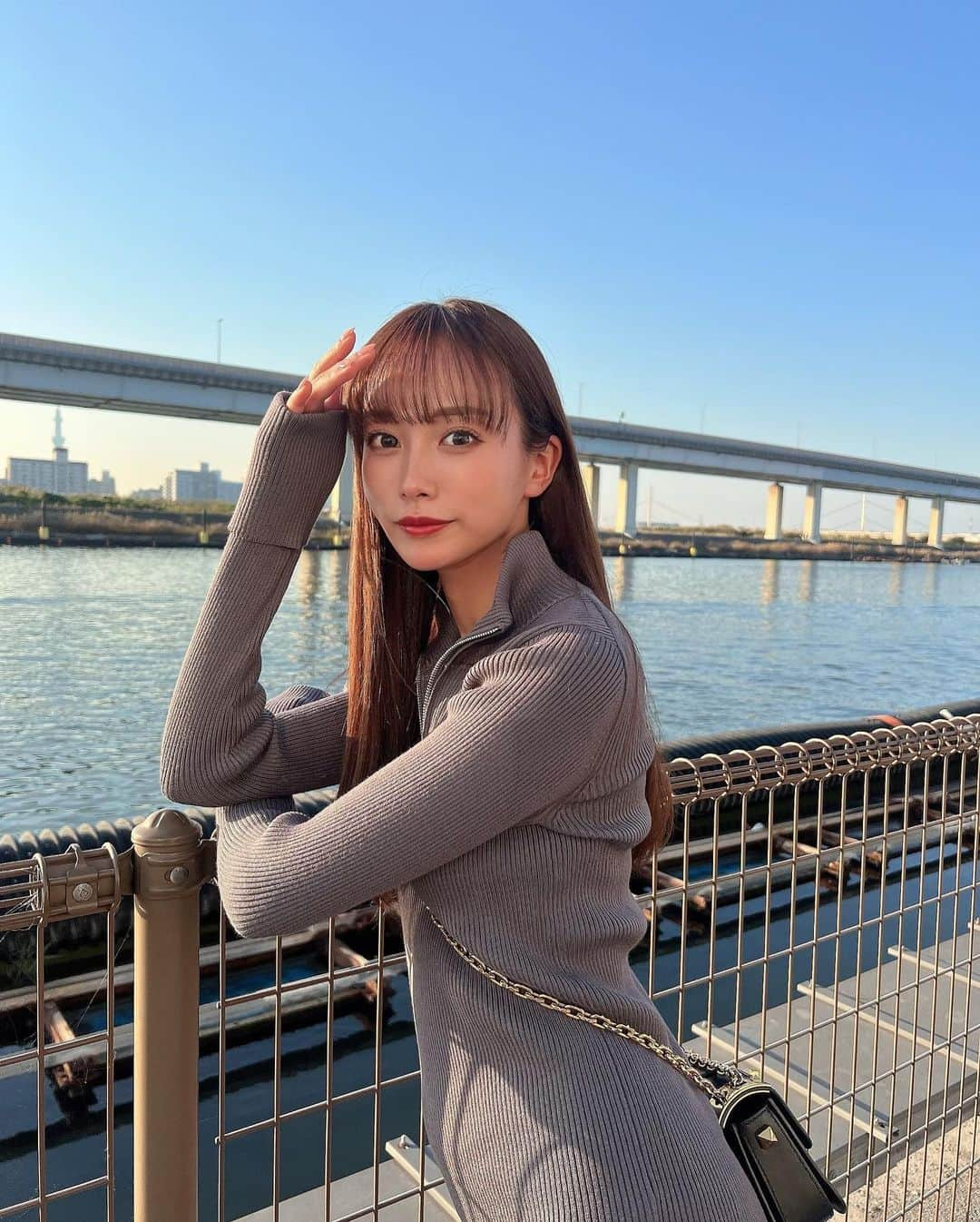 岡島彩花のインスタグラム：「#ボートレース江戸川 🚤💕  今日くりちゃんと配信で話してたんだけど 好きな事仕事にできるって本当に幸せな事だよね🤭」