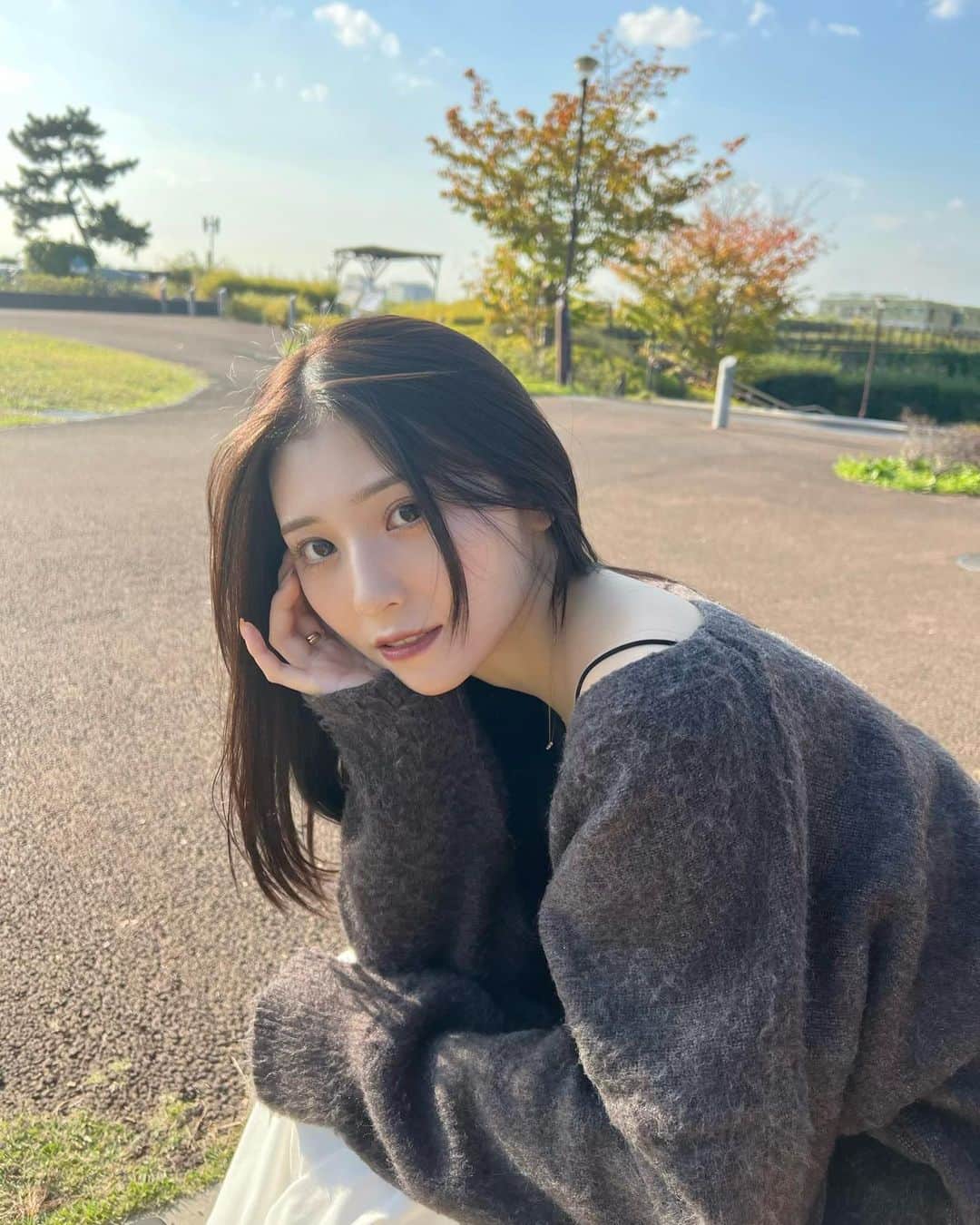 吉井美優のインスタグラム：「急に寒くなってきたね 🌬🍂」
