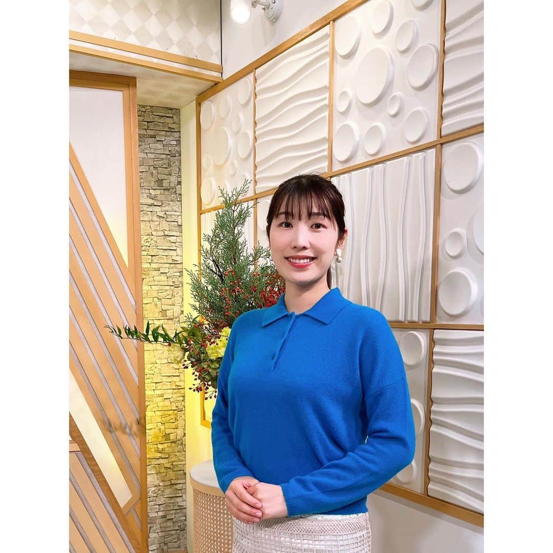 小林美沙希さんのインスタグラム写真 - (小林美沙希Instagram)「． 水曜日の衣装は 鮮やかなブルーのニットでした💙 ． えりが可愛かったです☺️ ． #沖縄#Okinawa #沖縄テレビ#ニュース #アナウンサー #小林美沙希 #アナウンサーコーデ #アナウンサー衣装#衣装 #ファッション#fashion #衣装協力」11月15日 20時25分 - otv_kobamisa