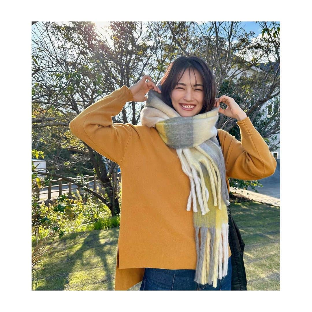 古川美有さんのインスタグラム写真 - (古川美有Instagram)「寒くなってきて、やっと新しい服が着られるー 展示会で頼んで楽しみにしていたキイロたち🎃 肌触りとろとろしてて気持ちいい♡ @elura_official  #エルーラ #Elura #Elura2023AW  オンラインストア.st @dotst_official で買えます◎ #pr」11月15日 21時04分 - miyukogawa