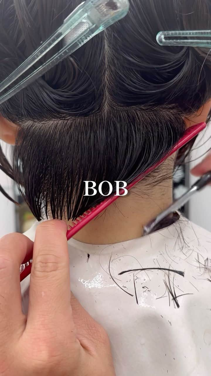 Seiichiro Kawakamiのインスタグラム：「BOB💎 . ➖➖➖➖➖➖➖➖➖➖➖➖➖➖ . 《《　ご予約　》》 【平日】10時～20時 〜【Price】〜 カット_6800円 カラー_8800円 カット＋カラー_12000円 カット＋ダブルカラー_21000円 カット＋3Dハイライト_21000円 カット＋パーマ_13000円 カット＋縮毛矯正_21000円 髪質改善トリートメント_8800円 . ➖➖➖➖➖➖➖➖➖➖➖➖➖➖ . #cut #bob #カット動画 #切 #銀座美容室」