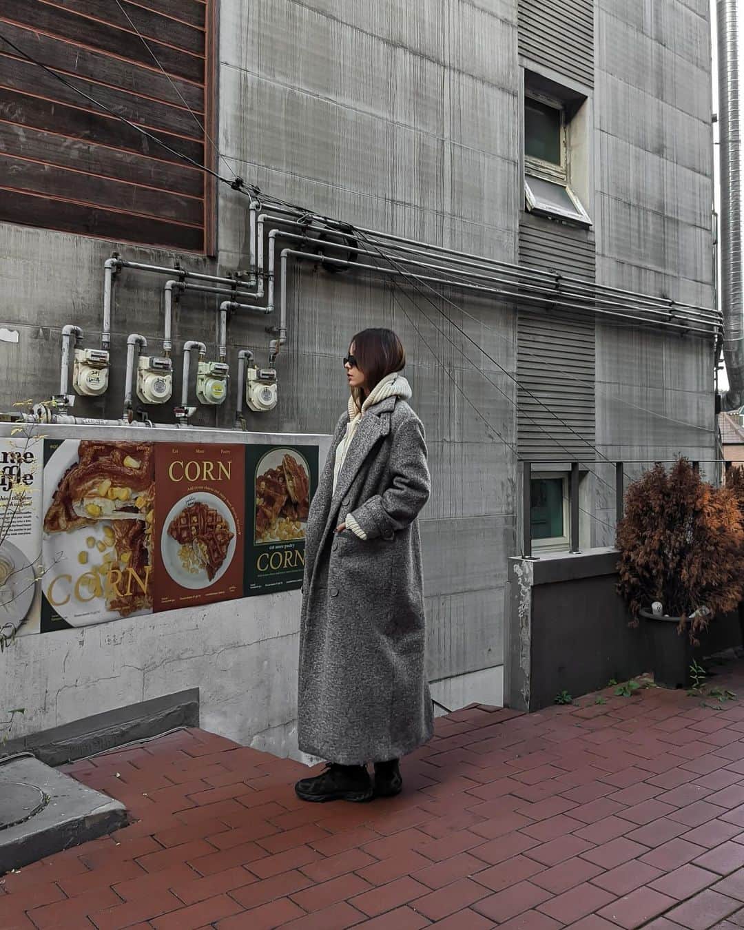 MIRAI TAKASHIMAさんのインスタグラム写真 - (MIRAI TAKASHIMAInstagram)「今年はmannishで飽きずにながぁく使えるような シンプルで洗練されたデザインに🌹 ほんとにおきにいり！❤️ #aclent #coat」11月15日 21時38分 - miiiiiraixx