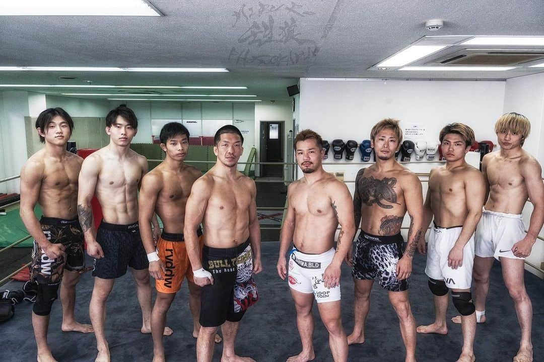 北方大地のインスタグラム：「#稲垣組  @pancrase.osaka_official   仲間で撮っていただき感謝です🙏」