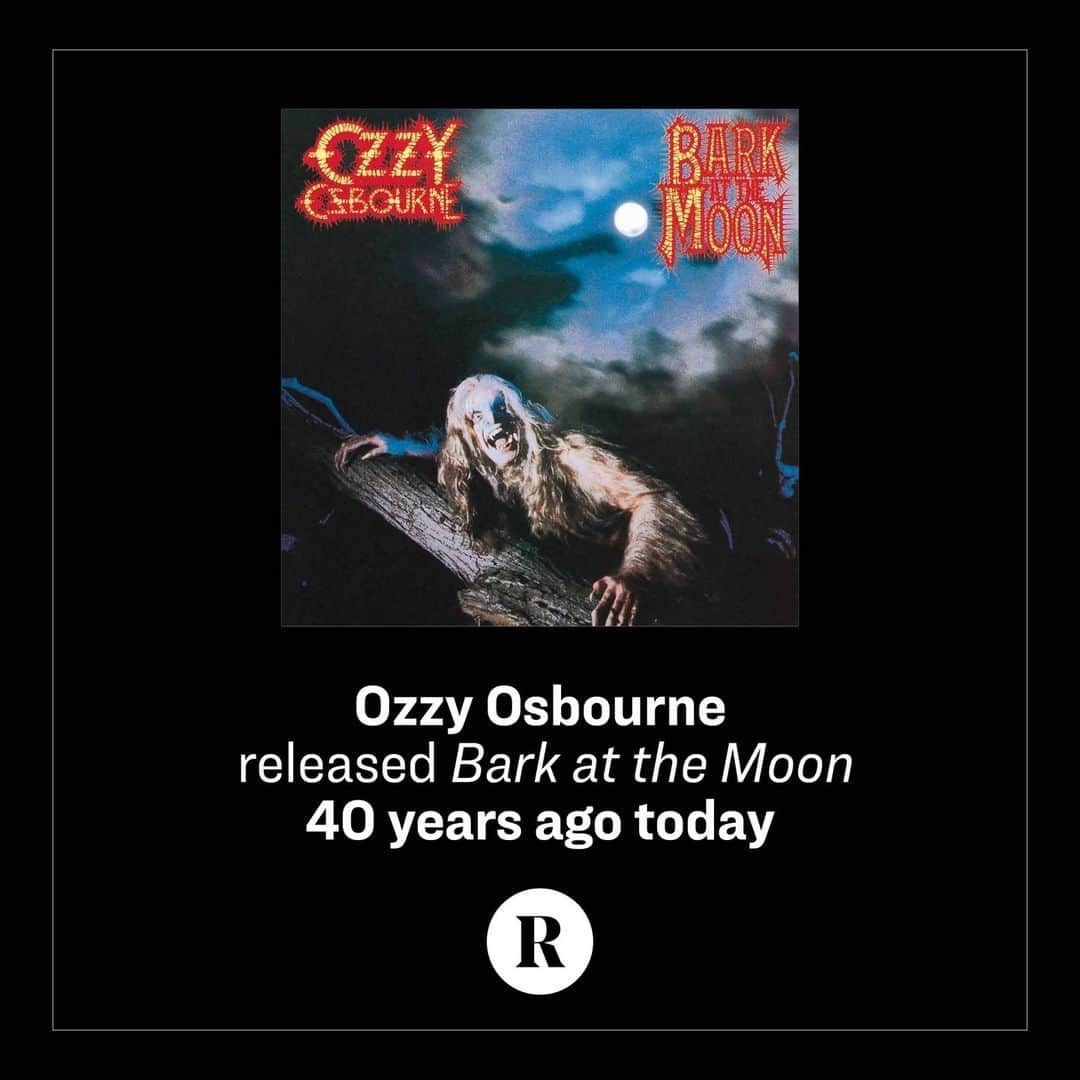 Revolverさんのインスタグラム写真 - (RevolverInstagram)「🐺 Ozzy Osbourne released 'Bark at the Moon' #onthisday in 1983.⁠ ⁠ What's your favorite song?」11月15日 22時00分 - revolvermag