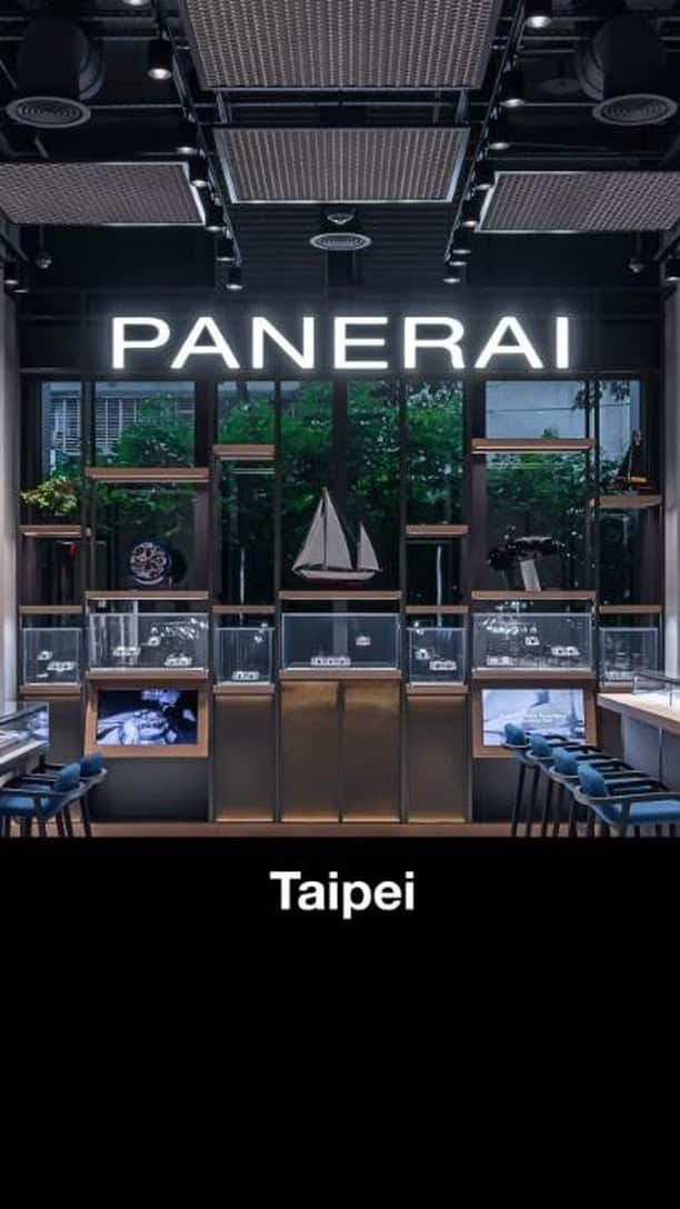 オフィチーネ パネライのインスタグラム：「The Panerai's largest boutique in Taiwan is now open. Join us at Shin Kong Mitsukoshi Departmental Stores in Diamond Towers, or contact us at (+886) 2-8772-8878 to book an appointment.  #Panerai #PaneraiBoutiques #Taiwan #Taipei」