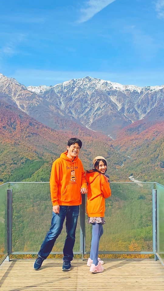 ビーム先生のインスタグラム：「วิวแบบนี้หนึ่งปีมีครั้งเดียวและในญี่ปุ่นมีแค่ไม่กี่ที่เท่านั้น !? #alpico #อัลปิโก้ #Hakuba #ญี่ปุ่น #เที่ยวญี่ปุ่น」