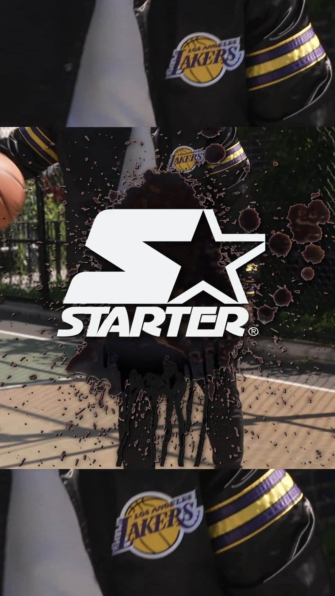 のインスタグラム：「Meet us in the court. #Starter #StarterOfficial」