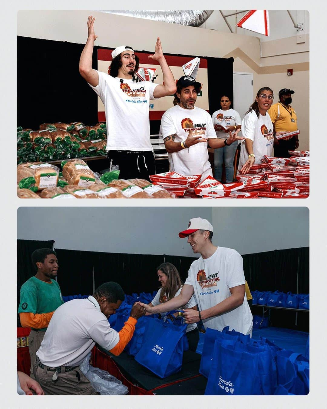 Miami HEATさんのインスタグラム写真 - (Miami HEATInstagram)「Always special giving back to our community, especially during the holiday season 🤝」11月16日 9時42分 - miamiheat