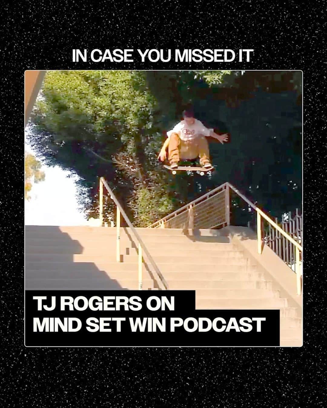 The Berricsのインスタグラム：「In Case You Missed It…   @tjrogers recently joined the @redbull podcast series, “Mind Set Win” to talk about his legendary Hollywood 16 battle for the switch frontside 360, his childhood, getting sponsored, joking the Canadian Olympic Team, discovering he had cancer and much more!!   Hit the link in bio to catch the latest episode of “Mimd Set Win” with @tjrogers now showing on TheBerrics.com #skateboardingisfun #berrics」