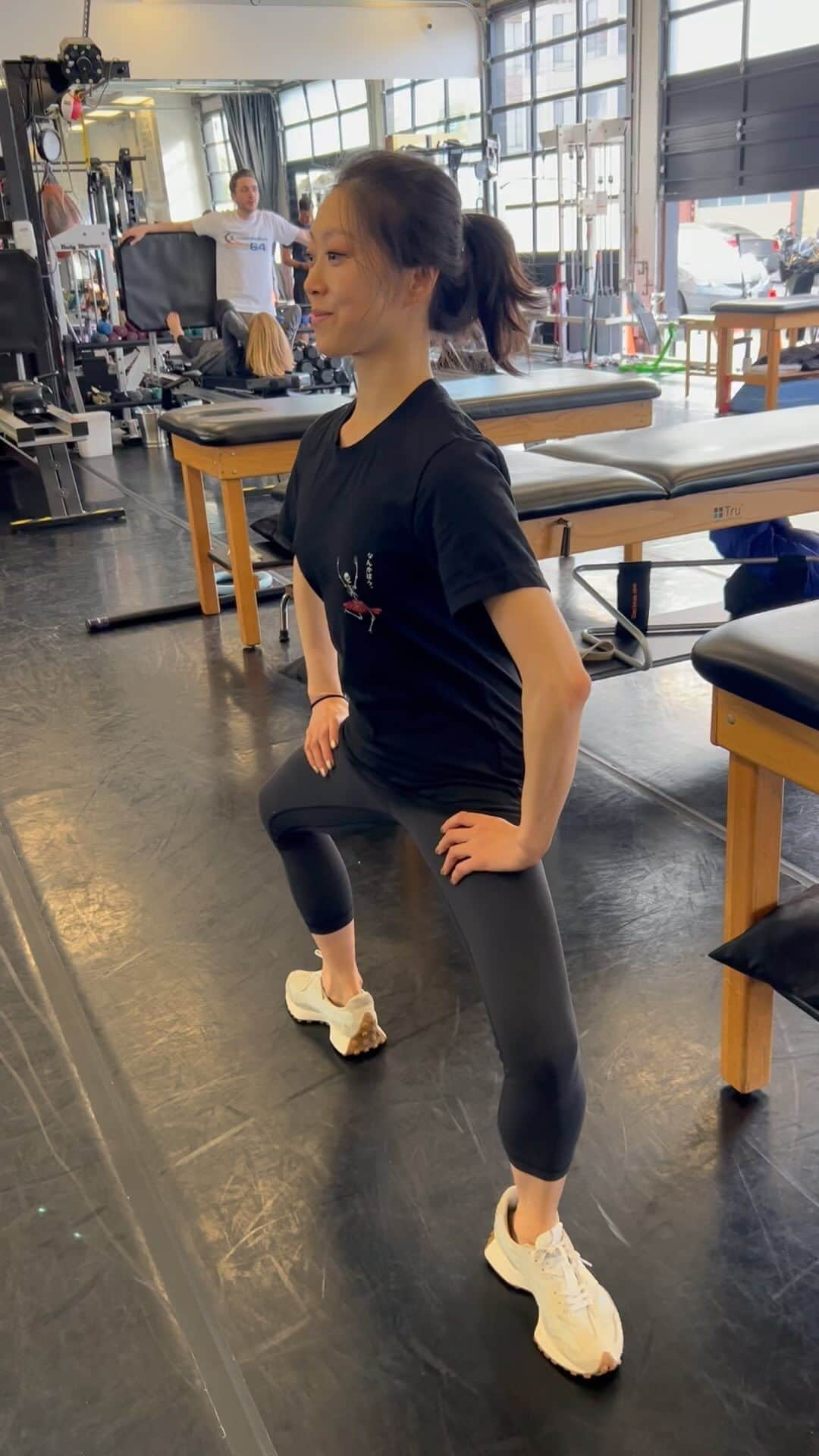 倉永美沙のインスタグラム：「#workoutwednesday with the amazing @_lisagiannone1 at @activecaresf   ワークアウアウトウェンズデー　  #workout #ballet #ballerinalife #ワークアウト #バレエ　#バレリーナ」