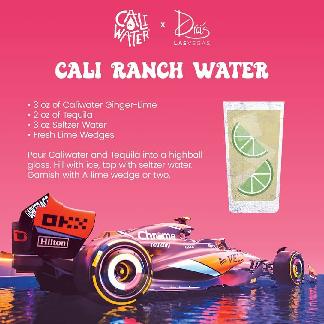 ヴァネッサ・ハジェンズさんのインスタグラム写真 - (ヴァネッサ・ハジェンズInstagram)「We are so excited to bring a taste of Caliwater to the Las Vegas Strip for @f1. Join us at @draislv and enjoy the signature Cali Ranch Water cocktail 🌴💧」11月16日 8時30分 - vanessahudgens