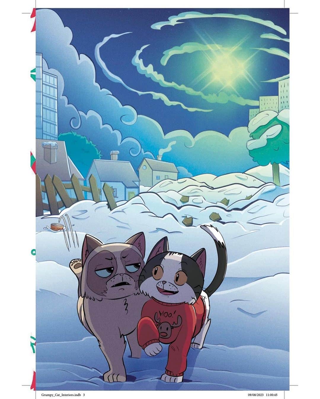 Grumpy Catさんのインスタグラム写真 - (Grumpy CatInstagram)「Grumpy Cat’s NEW holiday graphic novel is out TODAY at comic shops everywhere! 🎄😾  It’s called “The Grumpus (And other Horrible Holiday Tales)” and is published by @AblazePub! ⛄️  🎁 Find your nearest comic book shop:  https://www.comicshoplocator.com/  (Out everywhere else 11/28🎅)」11月16日 8時32分 - realgrumpycat