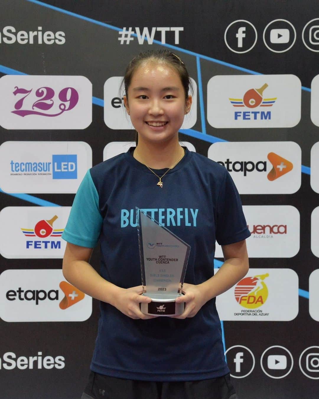 ITTF Worldさんのインスタグラム写真 - (ITTF WorldInstagram)「Presenting the Champions of WTT Youth Contender Cuenca 2023! 🇪🇨🎉  U11 Girls' Singles - Sara Reyes 🇪🇨🏆 U11 Boys' Singles - Boris Nestor Villavicencio 🇪🇨🏆 U13 Girls' Singles - Karolayn Maldonado 🇪🇨🏆 U13 Boys' Singles - Matthew Cao 🇵🇷🏆 U15 Girls' Singles - Amber Liu 🇺🇸🏆 U15 Boys' Singles - Boris Villavicencio 🇪🇨🏆 U15 Mixed Doubles - Boris Villavicencio/Maybelline Sheccid Menendez Bravo 🇪🇨🏆  #WTTYouthSeries #TableTennis #PingPong」11月16日 1時00分 - wtt