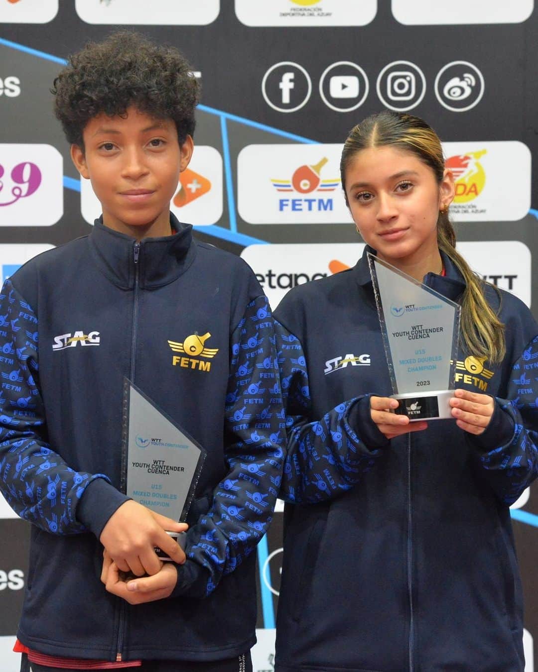 ITTF Worldさんのインスタグラム写真 - (ITTF WorldInstagram)「Presenting the Champions of WTT Youth Contender Cuenca 2023! 🇪🇨🎉  U11 Girls' Singles - Sara Reyes 🇪🇨🏆 U11 Boys' Singles - Boris Nestor Villavicencio 🇪🇨🏆 U13 Girls' Singles - Karolayn Maldonado 🇪🇨🏆 U13 Boys' Singles - Matthew Cao 🇵🇷🏆 U15 Girls' Singles - Amber Liu 🇺🇸🏆 U15 Boys' Singles - Boris Villavicencio 🇪🇨🏆 U15 Mixed Doubles - Boris Villavicencio/Maybelline Sheccid Menendez Bravo 🇪🇨🏆  #WTTYouthSeries #TableTennis #PingPong」11月16日 1時00分 - wtt