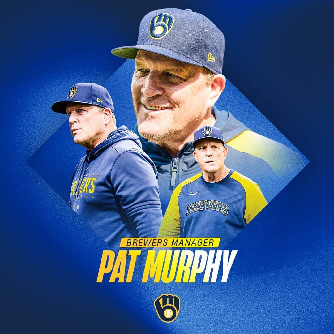ミルウォーキー・ブルワーズのインスタグラム：「A new era starts now…  Pat Murphy is officially the 20th manager of your Milwaukee Brewers! Rickie Weeks has also been named associate manager.」
