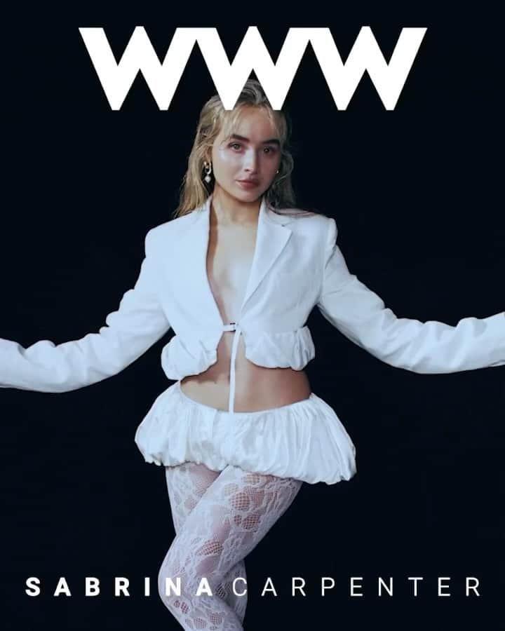WHO WHAT WEARのインスタグラム：「Sabrina Carpenter was destined to reach pop-star status. There’s no question about it. These days, the 24-year-old seems to be going nonstop—a mindset that’s produced five studio albums, two Billboard Hot 100 hits, and three Platinum singles. “Not to be the person that brings up their astrology, but I’m a Taurus, and I think that might have something to do with the fact that I’ve always just been very driven. Some people like to call it stubborn. I like to say driven,” the singer-songwriter says of her career that’s been constant since it started in 2009. This month alone, Carpenter broke the internet with a music video for her viral song “Feather,” is releasing a new holiday EP titled fruitcake, and is back out on tour with @taylorswift on the iconic Eras Tour. Even with the heavy workload, nothing can take away the fact that @sabrinacarpenter is living out her lifelong dreams. “I literally get to sing into a microphone—that’s my job. … It’s everything that I’ve always wanted.” We discuss the whirlwind of Sabrina Carpenter’s life in our latest cover story at the link in our bio.  photographer: @dennisleupold stylist & editorial director: @laurenegg hair: @scottkinghair at @theonly.agency makeup: @allanface at @aframe_agency nails: @nailsbyzola at @thewallgroup editor: @elizagracehuber set designer: @aligeeze at @11thhouseagency production: @luciana.delafe video director: @stephrmro cinematography: @amusementproductions.la video editor: @collinhughart sound mixer: @jasonflaster executive director, entertainment: @jbake21 vp, creative: @awiley_creative vp, social: @missusatomba」