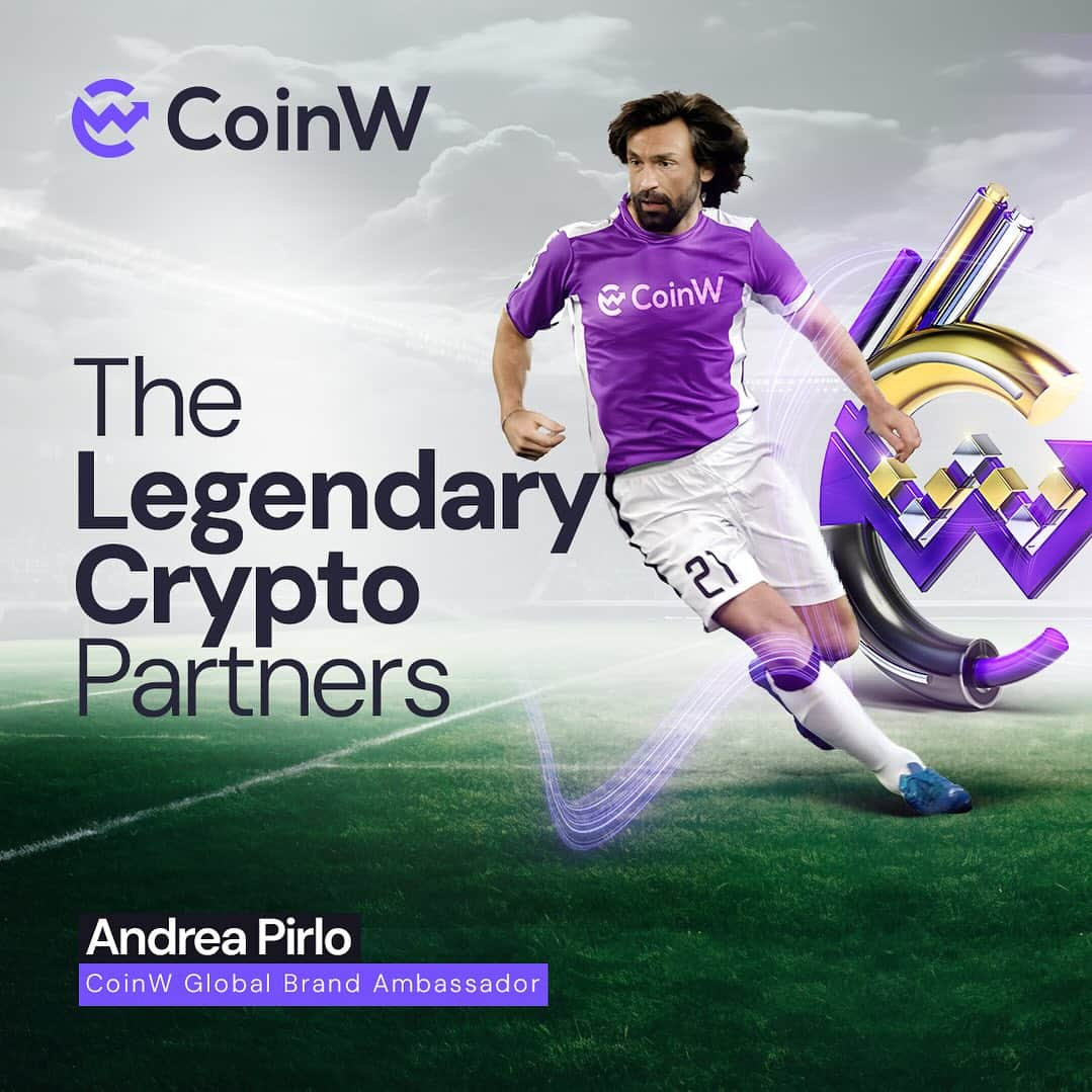 アンドレア・ピルロのインスタグラム：「Today, celebrating the 6th anniversary of @coinwofficial, I'm glad to announce that I will be the brand’s global ambassador.  #CoinWExchange #RuleTheGame #CoinWTurns6 #CoinWXPirlo #CryptoPartner #CryptoSuccess   Da oggi sarò global ambassador del marchio CoinW e faccio le congratulazioni a @coinwofficial per il suo sesto anniversario! #CoinWExchange #RuleTheGame #CoinWTurns6 #CoinWXPirlo #CryptoPartner #CryptoSuccess #adv」