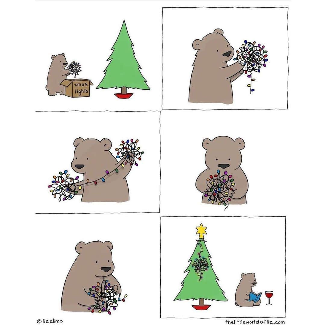 リズ・クライモさんのインスタグラム写真 - (リズ・クライモInstagram)「New holiday design up at my @threadless shop 🎄lizclimo.threadless.com」11月16日 1時29分 - lizclimo