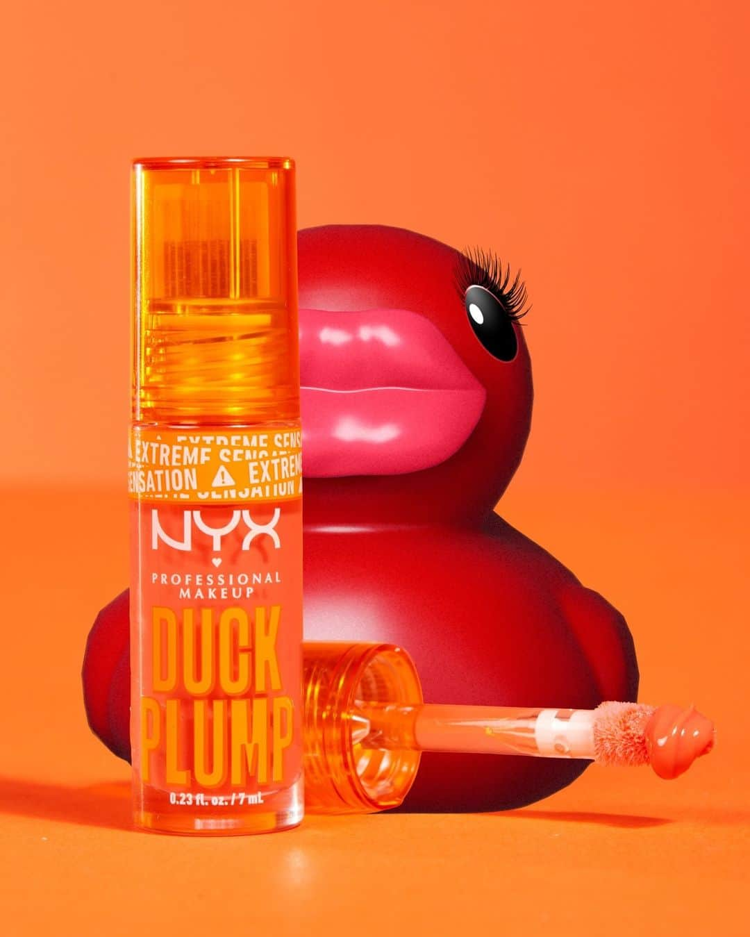 NYX Cosmeticsのインスタグラム：「Are you DUCKING ready for this?!? 🐤💋 Duck Plump is your one stop shop for INSTANT and OVER TIME plumping in one HIGH PIGMENT swipe! ✔️Non-Sticky Formula ✔️No-Bleed Formula ✔️High-Shine Finish ✔️Full Coverage Pigment ✔️Lightweight ✔️Instant and Overtime Plump ✔️Long-Lasting, Comfortable Wear ✔️Intense Plumping Sensation ✔️8HR Hydration  What are you ducking waiting for?!? Get your hands on Duck Plump NOW at nyxcosmetics.com 💄🛒  • #DUCKPLUMP #nyxcosmetics #nyxprofessionalmakeup #crueltyfree #veganformula」