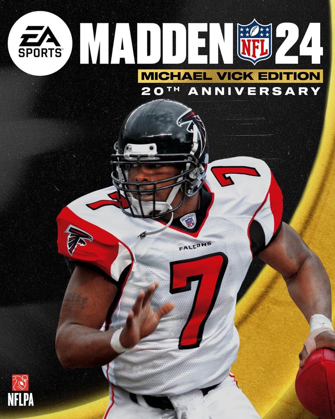 マイケル・ヴィックのインスタグラム：「Michael Vick is Running it Back as the #Madden24 Cover Athlete with Season 3 👑 🤩  Click link in bio to learn more!」