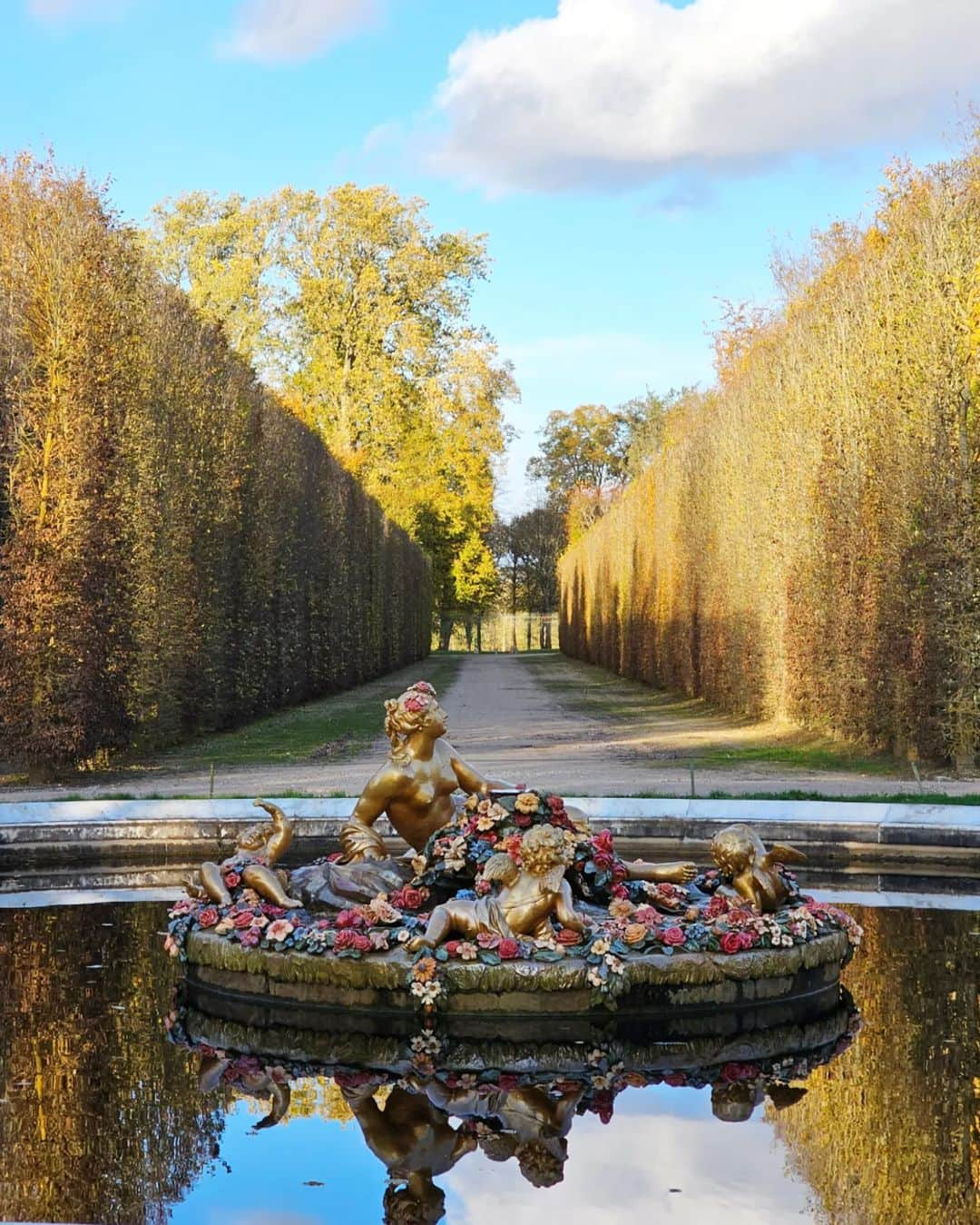 杉山由紀子さんのインスタグラム写真 - (杉山由紀子Instagram)「📍ヴェルサイユ宮殿(Paris)  ここを通って目指すは マリー・アントワネットの過ごしたお部屋へ✨  子供が出来て別宅でひっそり暮らしていたみたい✨ 絶対気づかないと行かないところ☺️  まいこさんが気づいてくれて行ってみました👌 ↑次の投稿で✨✨  #travel #trip #旅行 #旅女 #旅 #女子旅 #フランス #Paris #パリ #ヨーロッパ #ヨーロッパ旅行 #ヴェルサイユ宮殿 #chateaudeversailles」11月16日 2時56分 - yukikosugiyama